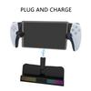 Charging Dock Station Game Console Charger Stand for Console Charging Holder with Light Tabletop Charging Base
