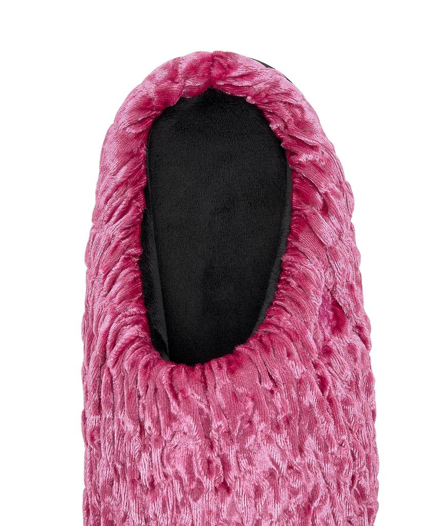 Subu Winter Sandals Celosia Velvet - Pink / Hr-061