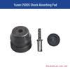 Yusen 2500S Chainsaw Parts: Cylinder, Brake, Pull Cord, Clutch, Air Filter, Carburetor.