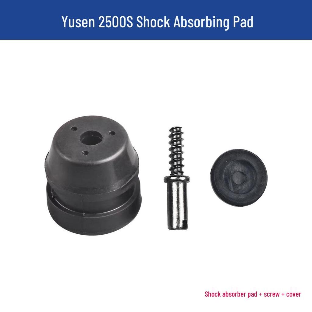 Yusen 2500S Chainsaw Parts: Cylinder, Brake, Pull Cord, Clutch, Air Filter, Carburetor.