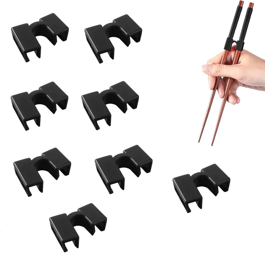 5/8PCS Aide-baguettes Réutilisable Entraînement Entraîneur de Baguettes Chinoises Support pour Adultes Débutants Entraîneurs ou Apprenants