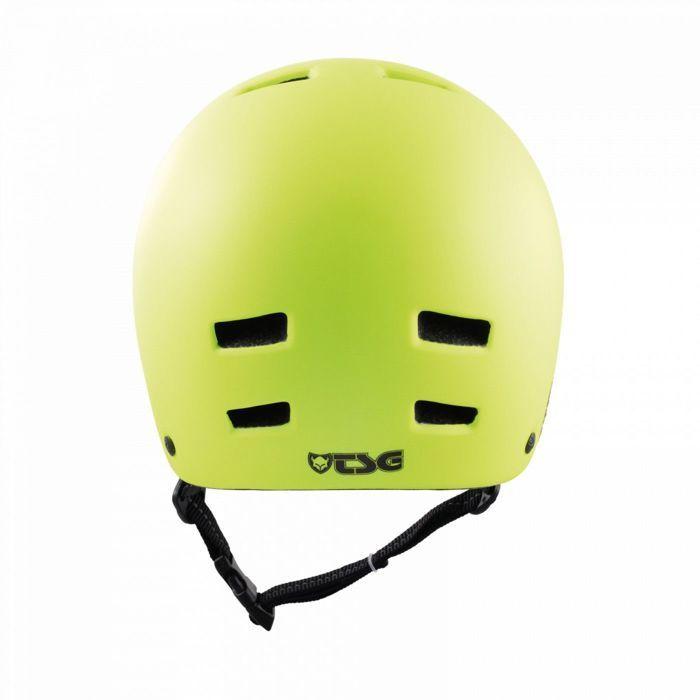 Casque BMX - TSG - Nipper Maxi - Jaune - Coque En ABS - Mousse EPS