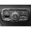 Carbon Fiber Car Headlight Switch Control Cover Trim - For Benz GLB W247