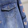Spring and Autumn Women's Loose Slim Denim Jacket