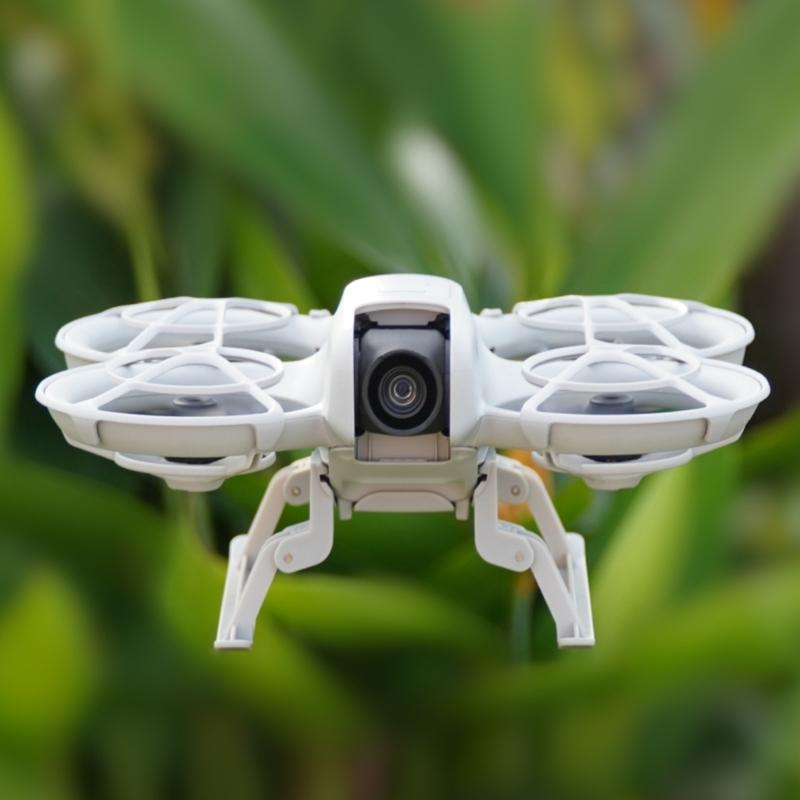 Heightened Landing Gear Landing Skids for Drones Foldable Support Legs with Screw Fixation Drones Accessories