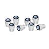 4/8Pcs Metal Car Wheel Tire Valve Caps Stem Case Cover For VW GTI Polo Golf Passat Tiguan Arteon Touareg CC Taigo Caddy Jetta T-
