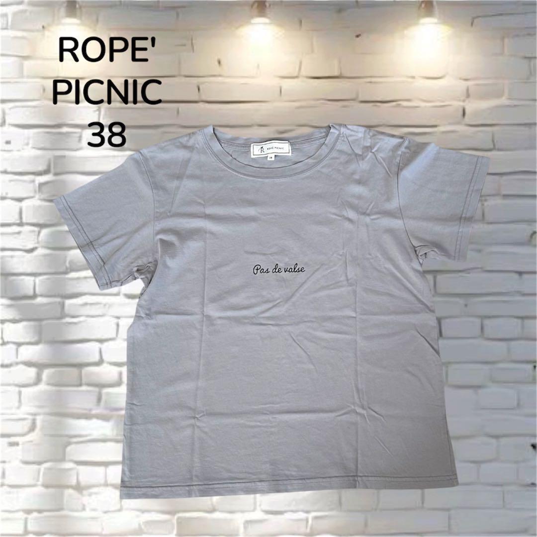 ROPE  PICNIC Logo short sleeve T-shirt M