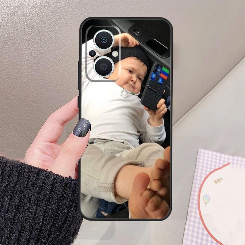 Funny Hasbulla Funda For OPPO Reno 11 12 13 14 Pro 11F 12F 13F 14F 7 8 Lite OPPO Find X9 X6 X5 X8 Pro Case