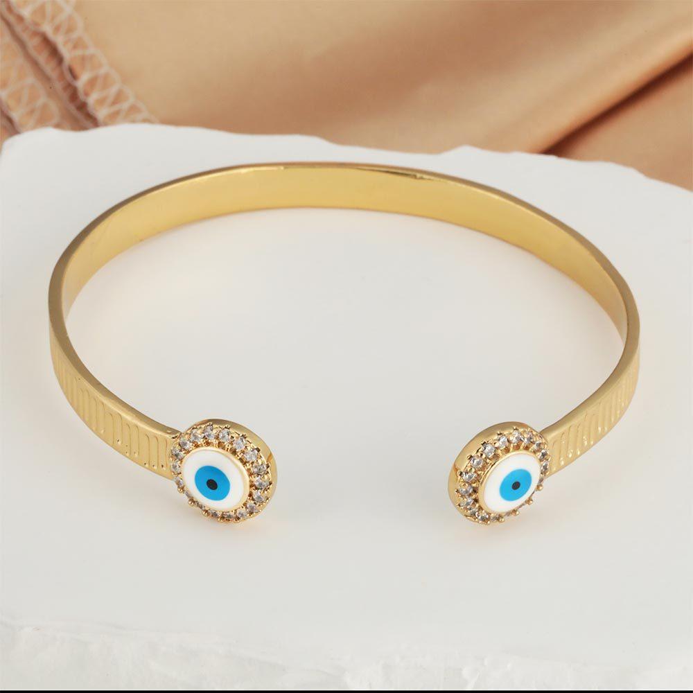 Einfaches und modisches Armband mit Steinöl-Augenöffnung für Damen