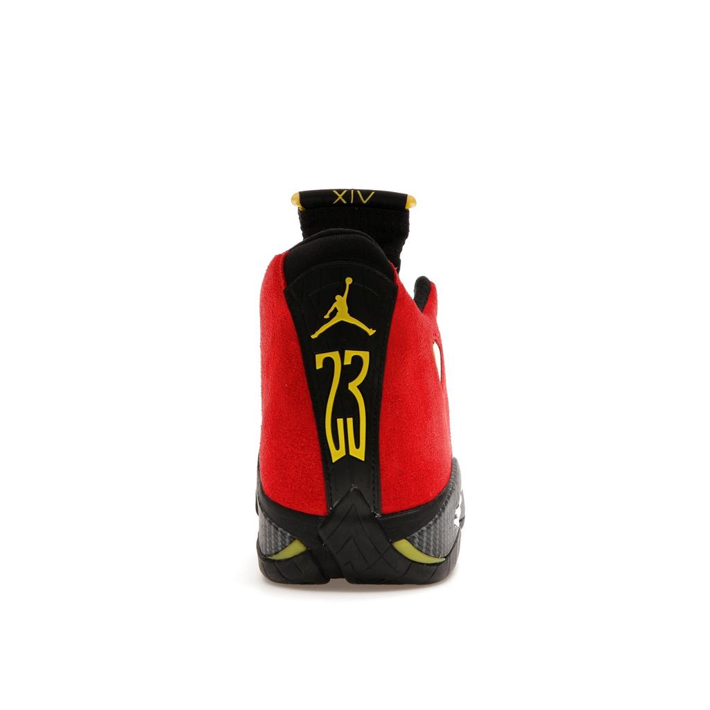 Air Jordan 14 Retro Ferrari Men Sneakers Red Challenge-Red Black 654459-670