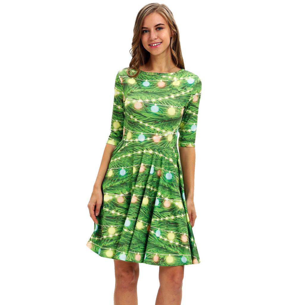 Fashion Women's Christmas Dress Winter 