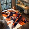Nine-Tails Fox Kurama Rug Carpet Non Slip Washable Floor Mat Large Area Rugs for Gamer Room