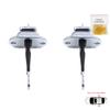 BDP1353-1 2 Pieces Rear Door Hinge Brake Stop Check Strap Limiter for Toyota Hilux MK6 N1 1997-2005 Pickup Truck 6863035050
