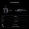6400 DPI Kablolu Oyuncu Mouse Yeni Model Ultra Hassas Takip Yüksek Hassasiyet LOL E-sporları Ofis için Çift Amaçlı