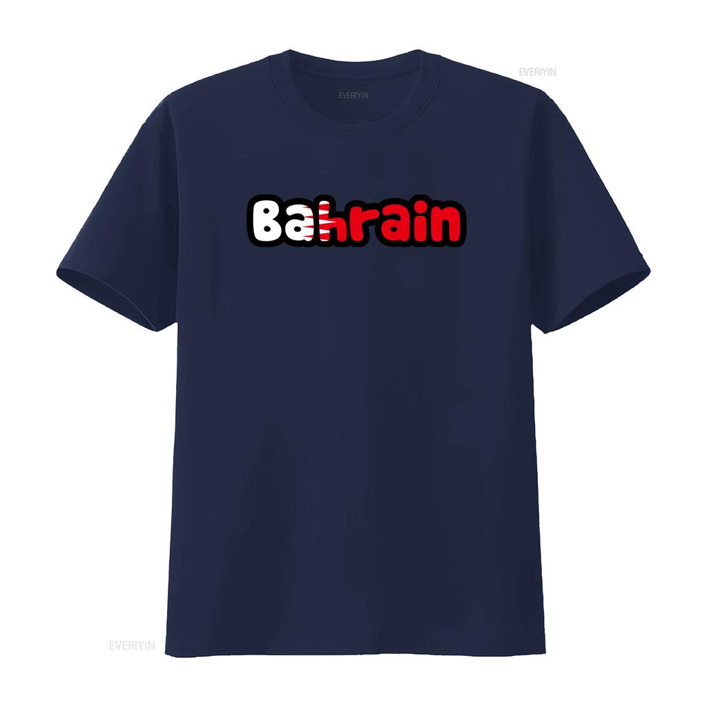 Bahrein Vlag Volwassenen Mannen T-shirt Stijlvol Patriottisch Ontwerp vintage Gewassen mode homme Ademend Zacht designer kleding
