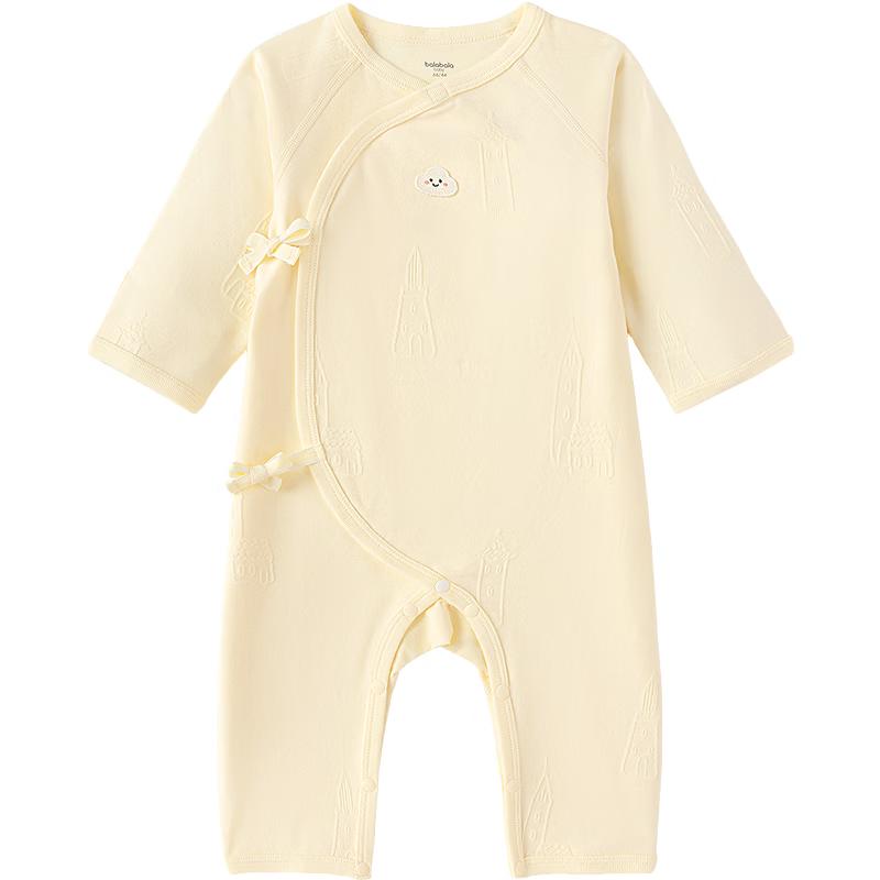 Balabala Baby Long-Sleeve Cotton Romper