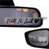 Trust In God Car Rearview Mirror Sticker - Reflective Car Body & Laptop Decoration