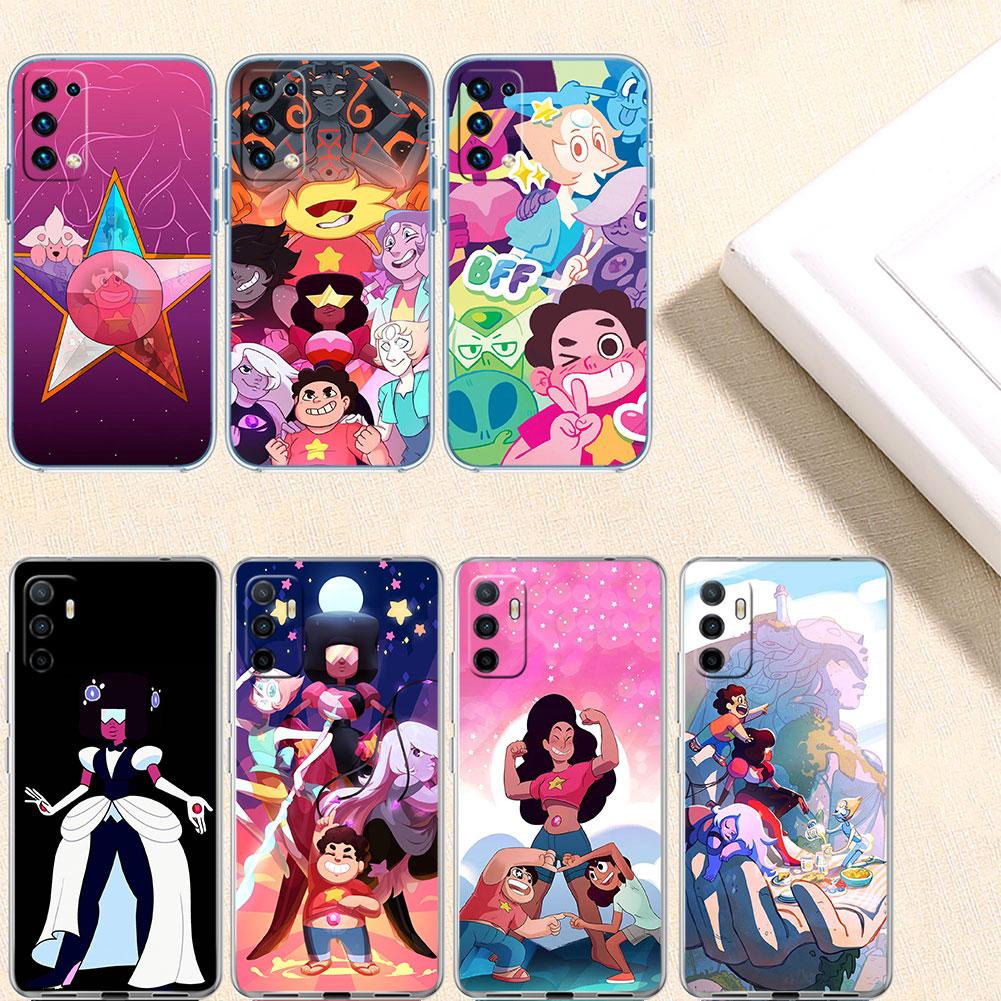 IK59 S-Steven U-Universe Transparent Phone Case for Motorola Moto G7 G8 G9 G84 G85 G73 G24 G15 Z2 Play Power Plus
