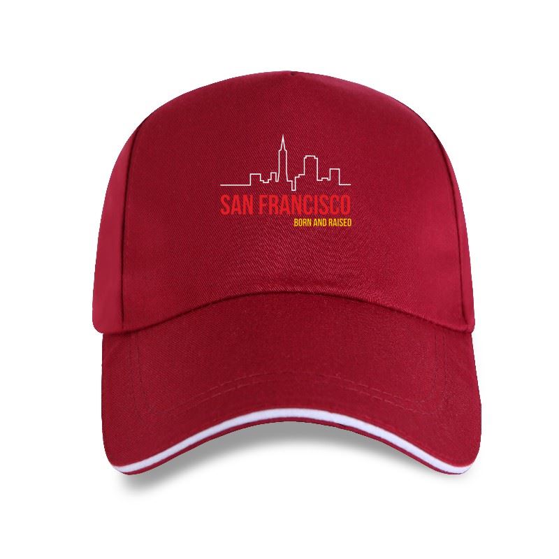 2022 New San Francisco B Orn And Raised Printed Baseball Cap Natural Anti-Wrinkle  Fashion Summer Style Original S
