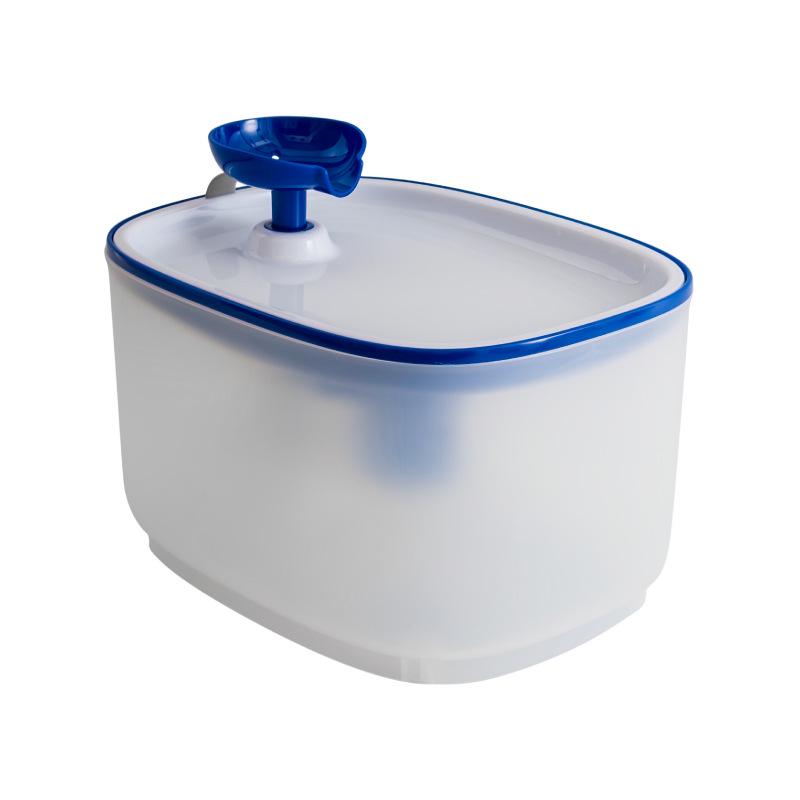 

Lan Chuang Automatic Pet Water Dispenser with Power-Off Safety for Cats and Dogs 2.5L синий/белый