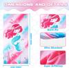 Magic Mermaid Beach Towel for Girls, Colorful Ocean Princess Art Quick-Dry Sand-Free Microfiber Bath Towel for Pool and Travel