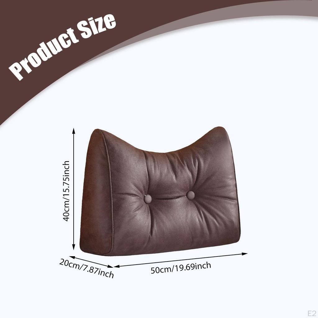 Rückenstützkissen Lesen Ergonomisch Multifunktionell Bequem Sofa Zuhause Bett Entspannen Taille