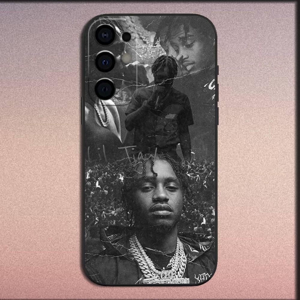 Rapper L-Lil Tjay 222 Phone Case For Samsung S25,S24,S21,S22,S23,S30,Ultra,S20,Plus,Fe,Lite,Note,10,9,5G Black Soft Cover