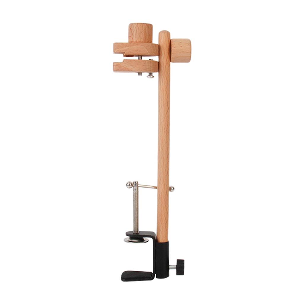 Naturlig bokbroderi knäklämma och klämma Broderibåge Träställ för projektmaterial Gobeläng