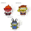 Disney 3-piece Set Cartoon Toy Story Brooch Creative Alien Enamel Pin Metal Badge Jewelry Clothing Backpack Accessories Gift for Friends