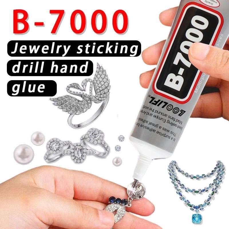 Multi-Purpose B7000 Glue Transparent Sealant for Phone Repair DIY Crafts Acrylic Jewelry Gem Sticking Waterproof & Flexible Bonding