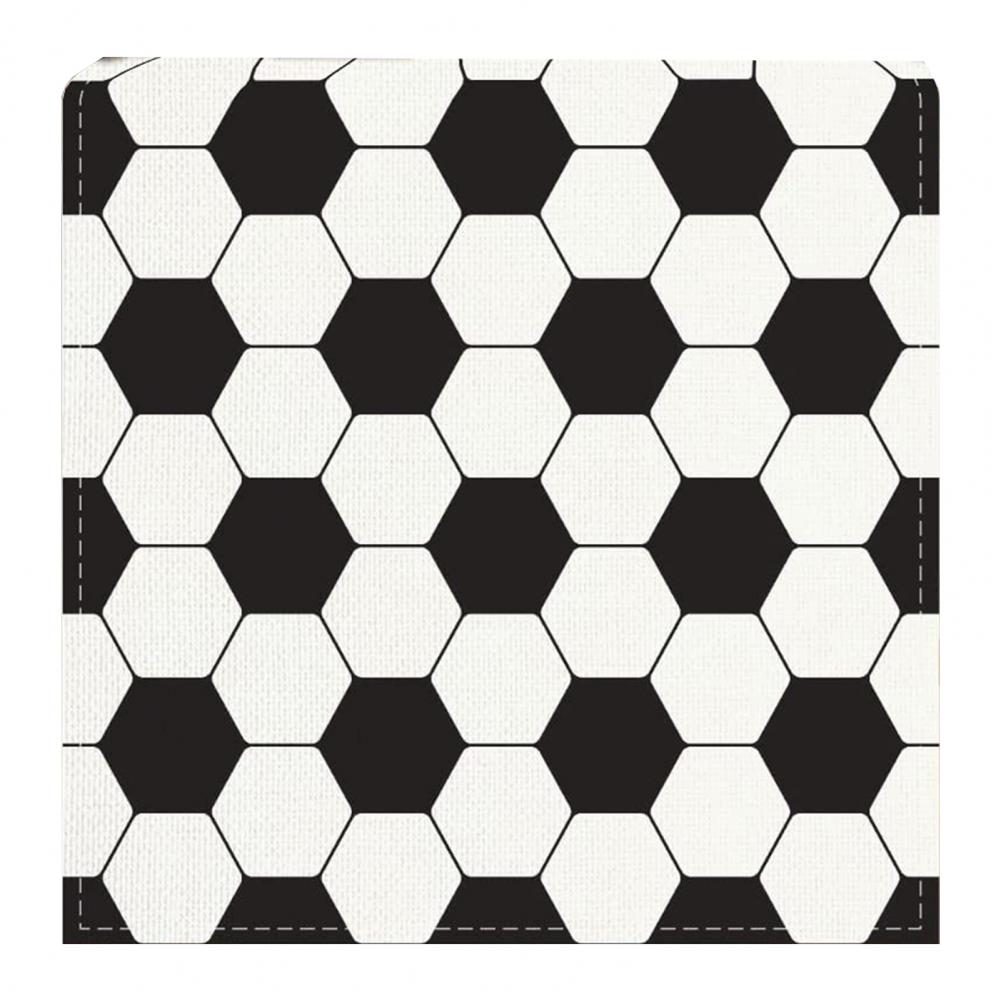 

180*33 см льняная дорожка для стола, очень длинная, моющаяся, не выцветающая, регбийная спортивная тема, скатерть для обеденного стола, футбольный стадион черный белый