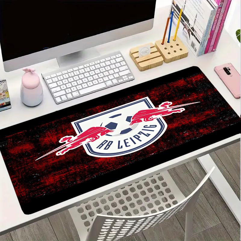 Leipzig Soccer Crest Mouse pad, Gaming Mouse Pad, keyboard pad, Desk Decor for computer notebook Fan Gift Birthday Gift