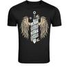 Be A Warrior Not A Worrier T-Shirt - Motivational Sword Graphic