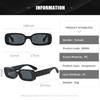 Trendy Hip-Hop Small Square Sunglasses Vintage Candy Color Sun Glasses UV400 Cool Traveling Eyeglasses Women Men