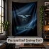 Wall Tapestry Lazio FC Print Custom Name Text Wall Hanging Home Decor