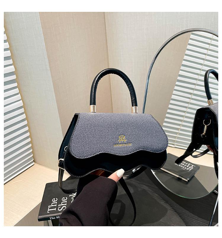 Lässiger Trend frisch große Kapazität Farbabstimmung 2025 Sommer neue Mode lässig beliebt Messenger kleine quadratische Tasche