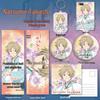 Natsume's Book of Friends Nyanko-sensei Emblem Keychain & Bookmark Gift Set