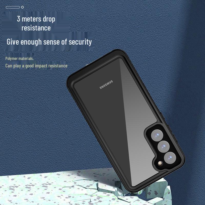 Red Pepper Waterproof Drop-Proof Case for Samsung S23 PLUS - Outdoor Sports Protection