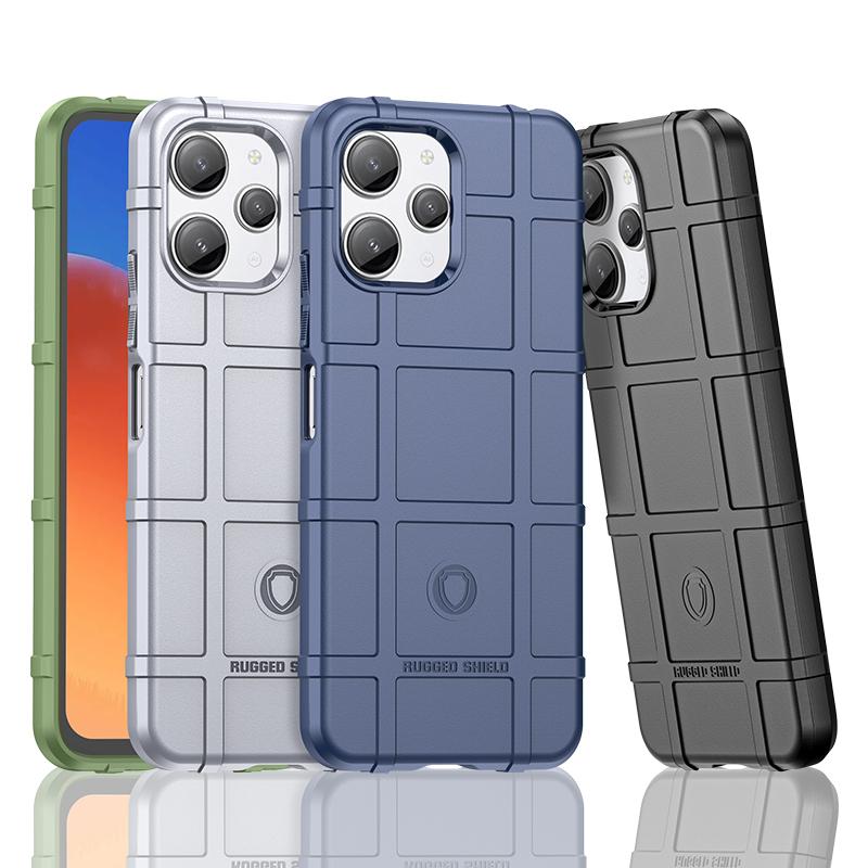 Nárazuvzdorné pouzdro pro Xiaomi Redmi 12 Nárazník Odolný proti nárazům Měkké TPU Tenké pouzdro na telefon pro Redmi 12 Kryt pro Redmi 12 Pouzdro pro Redmi 12 6,79 palce