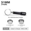 51MM Coffee Bottomless Portafilter Replacement Filter Basket For Delonghi EC680 EC685 Espresso Machine Accessories Barista Tool