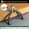 Industrial Wire Cutting Tool with Tapered Tip Design Side Cutter Clippers for Delicate Electrical Installations Pliers Cutter