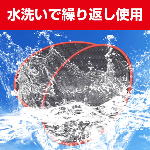 SEIWA Car Interior Supplies Non-Slip Mat Drink Pocket Mat Carbon Pattern Black 2 Pieces W866