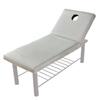 Elastic Massage Table Bed Fitted Sheet Pure Color Spa Rubber Band Hole Cover Face Cover Breath Treatment W Z2J8