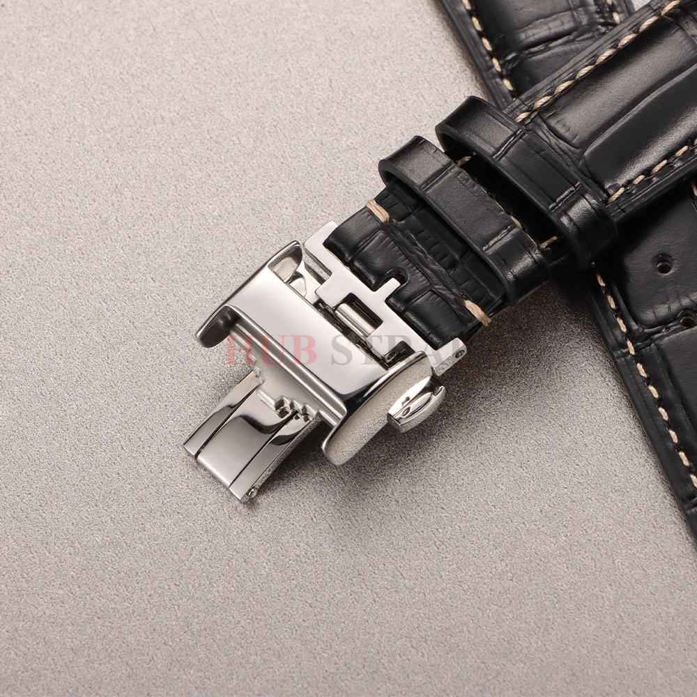 Watchband 18mm 19mm 20mm 21mm 22mm Men Women Cowhide Strap for Longines Butterfly Clasp Universal Watch Band Watch Accessories