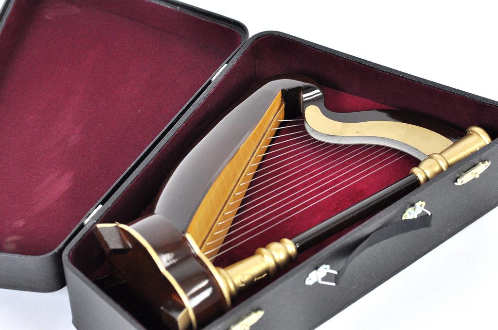 SUNRISE SOUND HOUSE Sunrise Sound House Miniature Musical Instrument Harp 24cm
