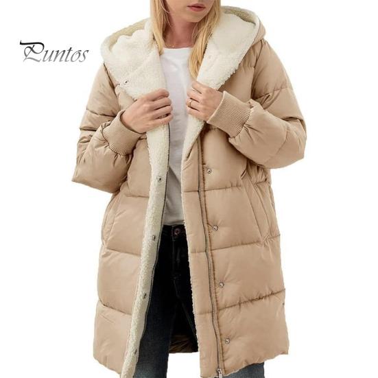 

Зимнее женское пальто с толстой флисовой подкладкой, ветрозащитной застежкой-молнией, капюшоном, эластичными манжетами, карманами, длинными рукавами, сохраняющим тепло кардиганом, пуховая куртка M хаки