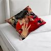 MMilo J Singer Square Pillow Cover Decorative Throw Pillow Case for Sofa Couch Bed Home Car Living Room Decoration