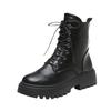 Martin Boots Female British Style Student Versatile Women's Shoes Platform Boots Female Short Boots High Boots Female Casual Cotton Boots Female