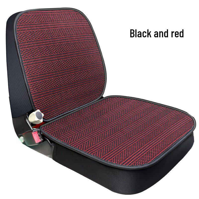 Breathable Summer Forklift Seat Cover for Heli, Longgong, Liugong - Cool Plastic Cushion
