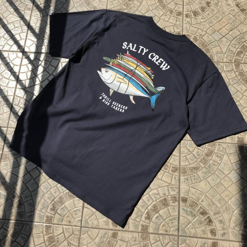 

Summer New Style Pure Cotton Fishing Surf Print Unisexs Round Neck ShortSleeved TShirt Top Cheap Clothing Y2k Clothes Unisex XL